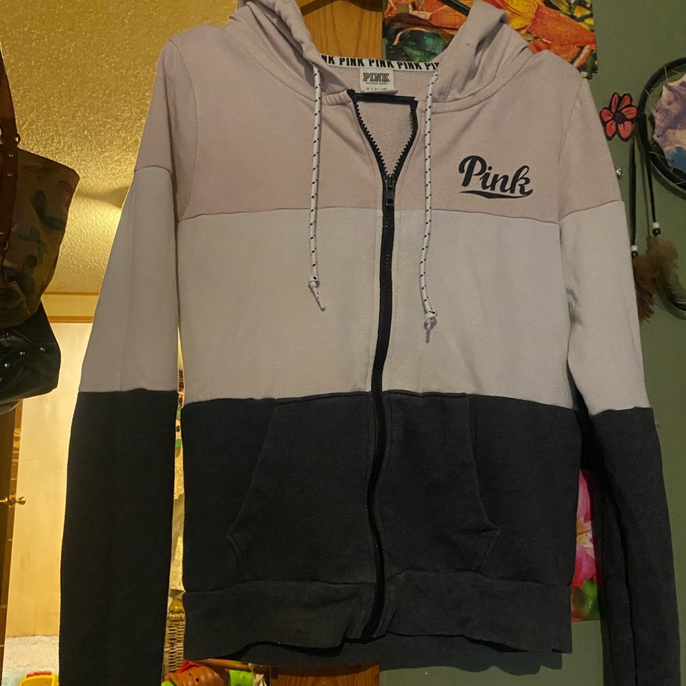 Pink Victoria’s Secret zip up